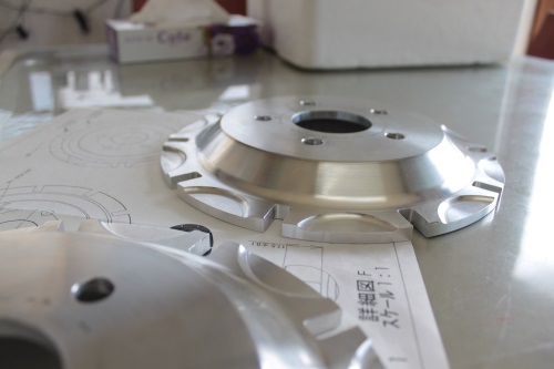 ワンオフ　BE/BH系レガシー　ブレーキベルハウジング