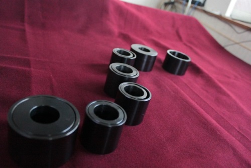 サスペンションアーム　ブッシュ　冶工具　S45C　黒染め