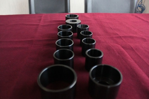 サスペンションアーム　ブッシュ　冶工具　S45C　黒染め